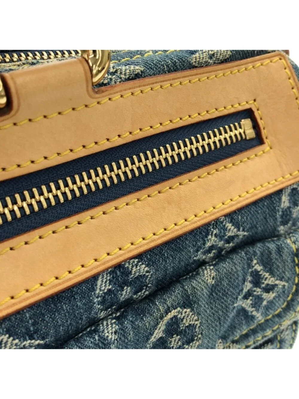 Louis Vuitton Monogram Denim Neo Speedy Boston Bag